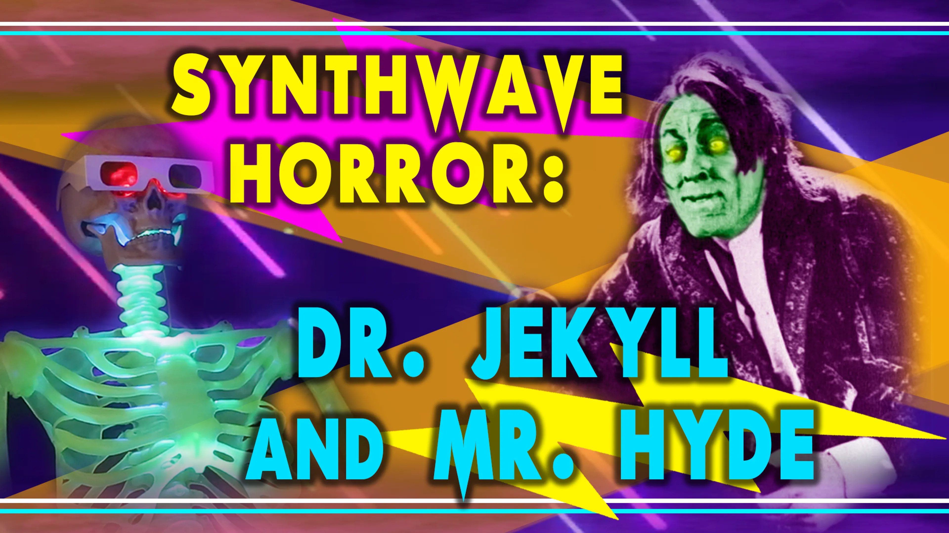 Synthwave Horror: Dr. Jekyll and Mr. Hyde poster